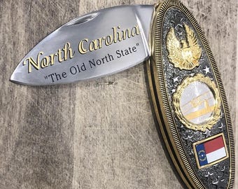 Franklin Mint North Carolina First Flight  Collector Knife