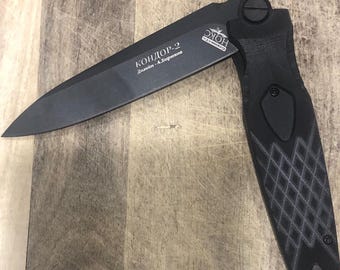 HOKC Rysk D2 Stålfällbar Fickkniv