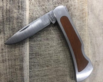 USA Imperial Frontier Diamondbrite P-1 Small Lockback Folding Knife