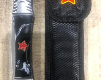 Stor campingjakt Finka rysk fällkniv