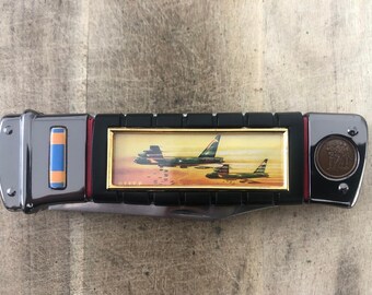 Franklin Mint Vietnam War B-52D STRATOFORTRESS Collector Knife