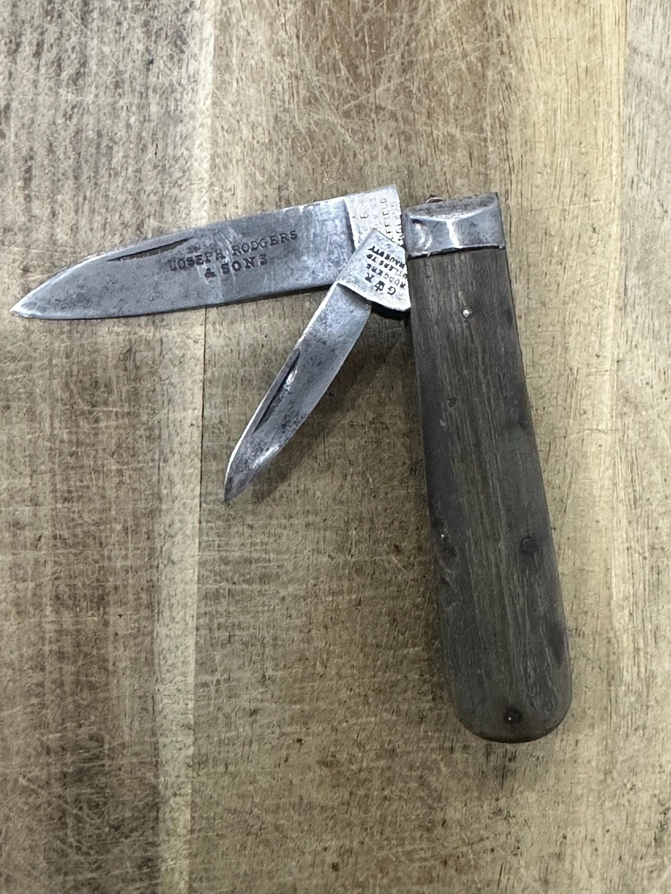 Vintage Old English Knives - Etsy