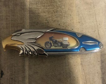 Franklin Mint Harley Davidson Electraglide samlarkniv