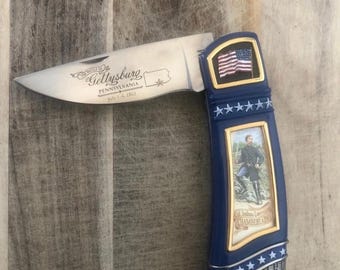Franklin Mint The Official Joshua Lawrence Chamberlain Collector Knife