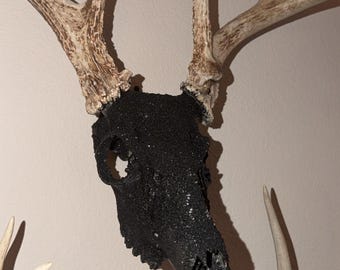 Handcrafted Rustic Luxe Deer Mount Wall Art