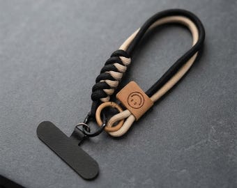 Woven Phone Wrist Strap, Colorful Braided Lanyard for Smartphones