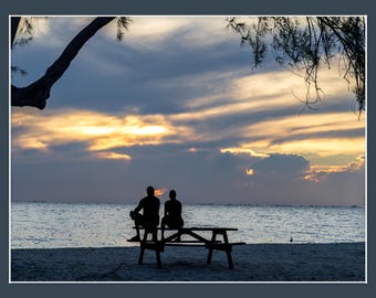 Together at Daybreak | Coastal Wall Art, Anna Maria Island | Florida Sunrise