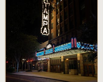 Tampa Theatre at Night | Historic Tampa Theater, Florida Fine Art Photography