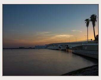 Ringling Bridge at Sunrise | Sarasota Florida, Coastal Fine Art Photography