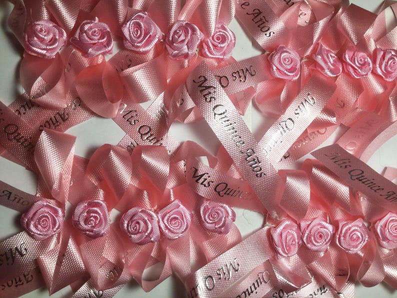 Quinceañera Capias Ribbons Cintas. Etsy