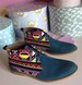 Men's African Boots - Ankara - Kente - Aztec - Navajo - Ethnic Print - Tribal Desert Boots - Chukka - Vegan Clothing - Men's African Clothes 