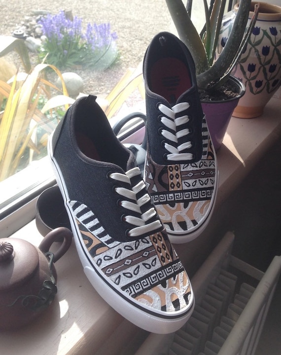converse african print