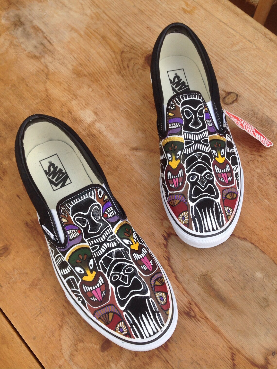 custom van slip ons