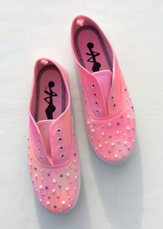 pink plimsolls