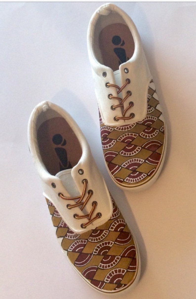 Men's Ethnic Shoes African Print Shoes Ankara Kente Etsy
