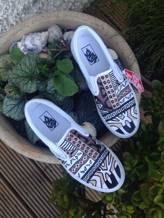 vans african print