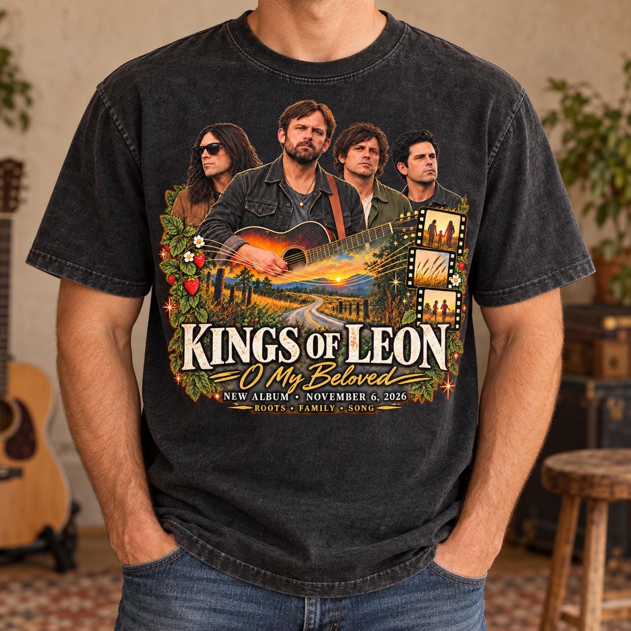Kings of Leon Vintage Shirt - Etsy