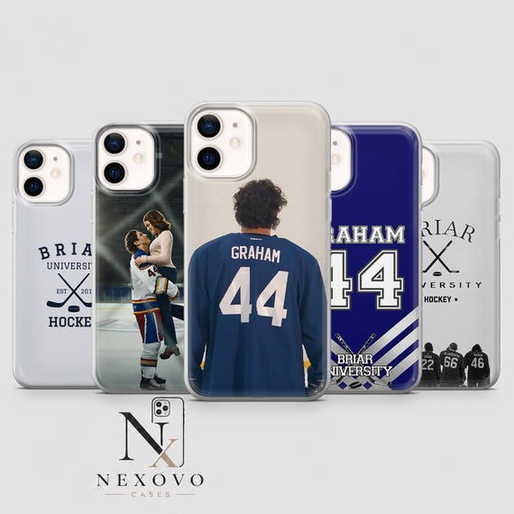 Off Campus Phone Case Garrett Graham Hockey Cover for iPhone 17Pro, 16, 15, 14, 13, 12, Samsung S26, S25, S24, S23Fe, A16, A56, Pixel10,9Pro