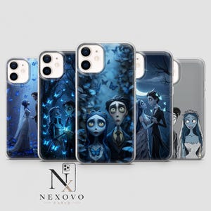 Tim Burton Phone Case Corpse Bride Victor Cover for iPhone 17Pro, 16, 15, 14, 13, 12, Samsung S26, S25, S24, S23, A17, A57, A37,Pixel10,9Pro
