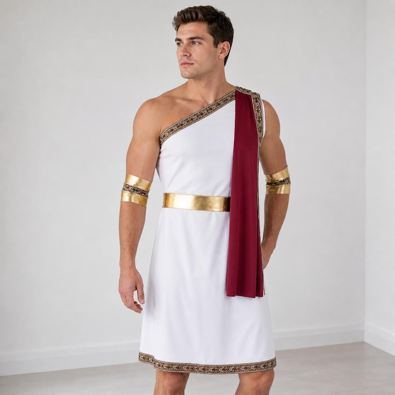 Men's Robe Pattern Free Mens Roman Robe - Etsy