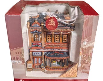 Lemax Village Collection Heritage Five & Dime Store verlicht huis Menards 35512