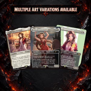 Aerith Gainsborough Proxy Card | Custom Casual Playtest Card | craftforgedproxy