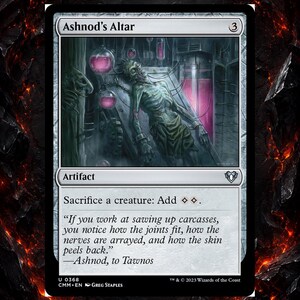 mtg cards like ashnod's altar Ultra Pro Chandra's Ignition Stitched Edge Playmat
