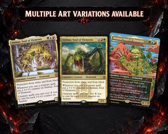 Animar, Soul of Elements Proxy Card | Custom Casual Playtest Card | craftforgedproxy