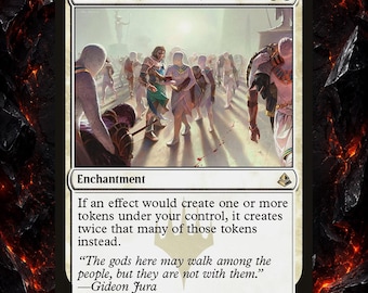 Anointed Procession - Proxy Full Art Custom Card - Etsy