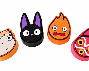Anime Inspired 3D Printed Characters of Ghibli