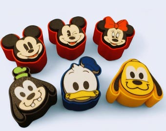 Mouse Character 3D Pieces – Colorful Collection