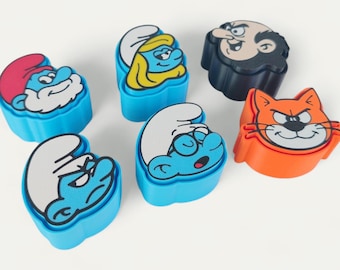 Smurfs Character Collection: Nostalgic Cartoon Fun Set