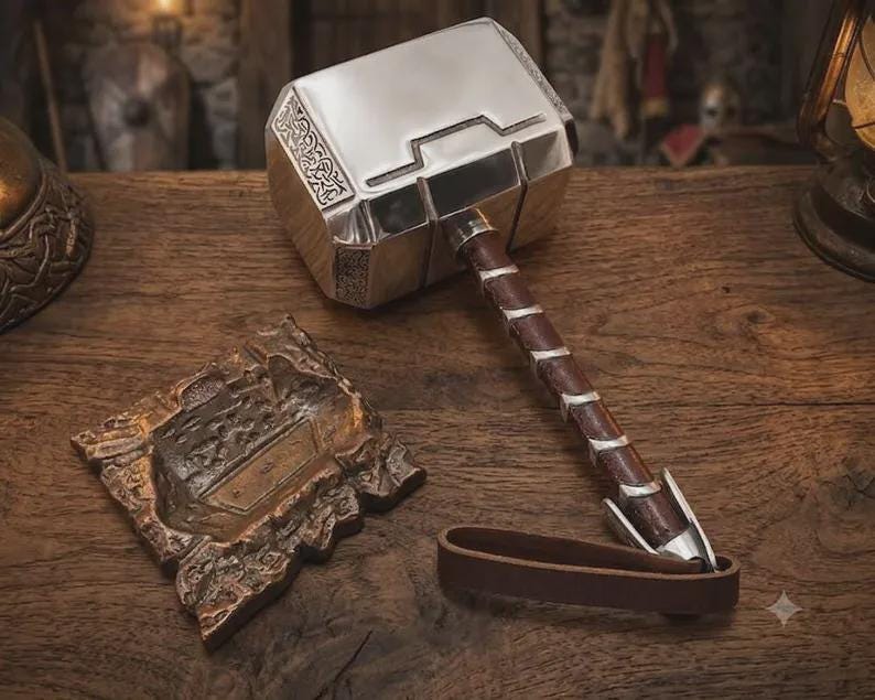 Thor hammer replica - Etsy 日本