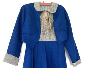 Vintage 60s Dress & Jacket, Age 7 - 8