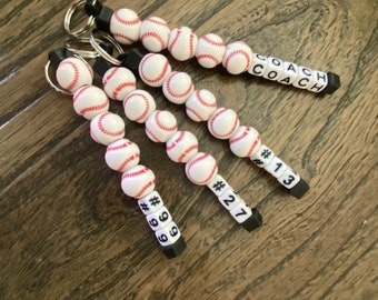 Baseball Key Chains