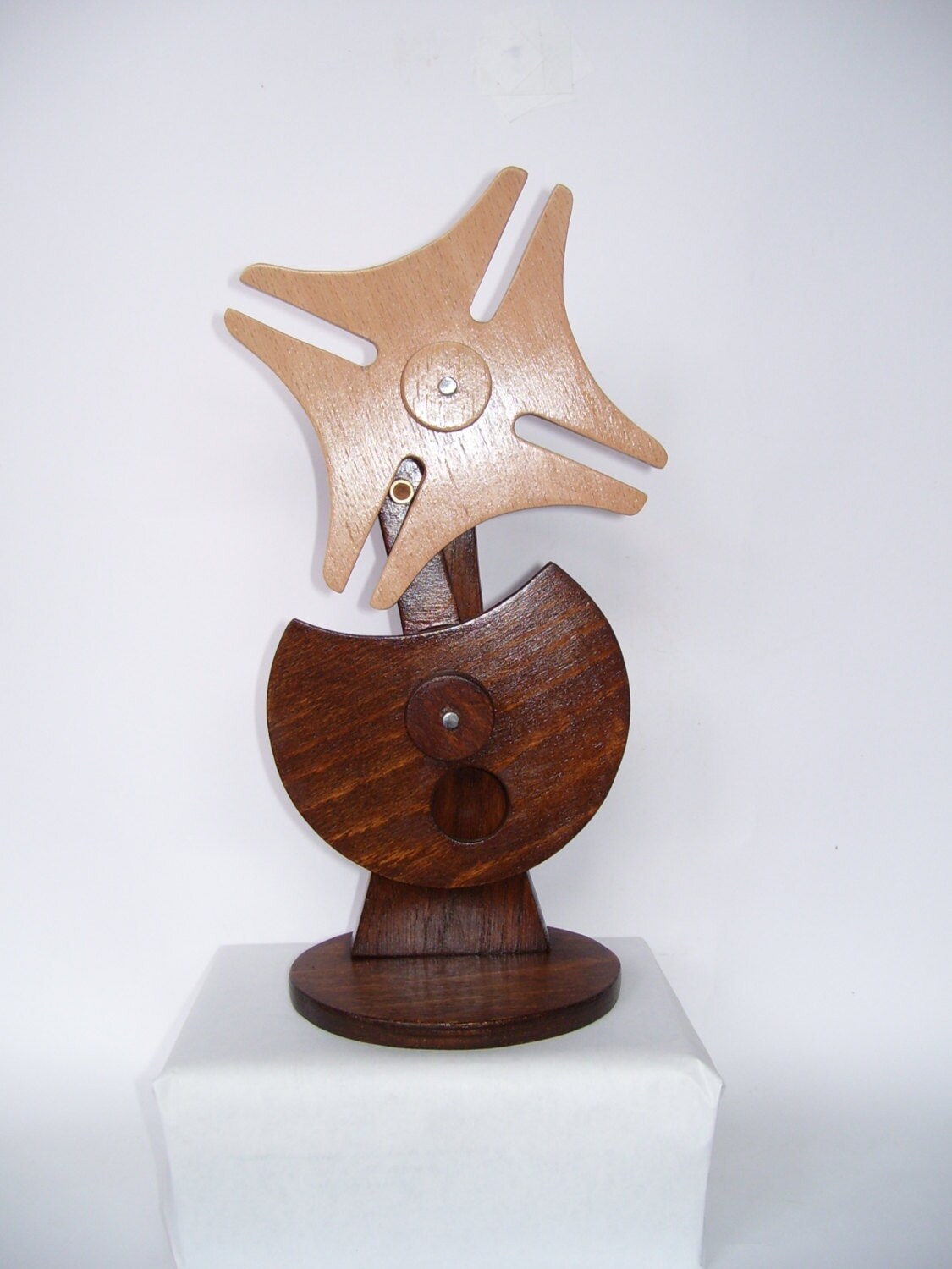 Desk Sculpture Wood Art GENEVA DRIVE