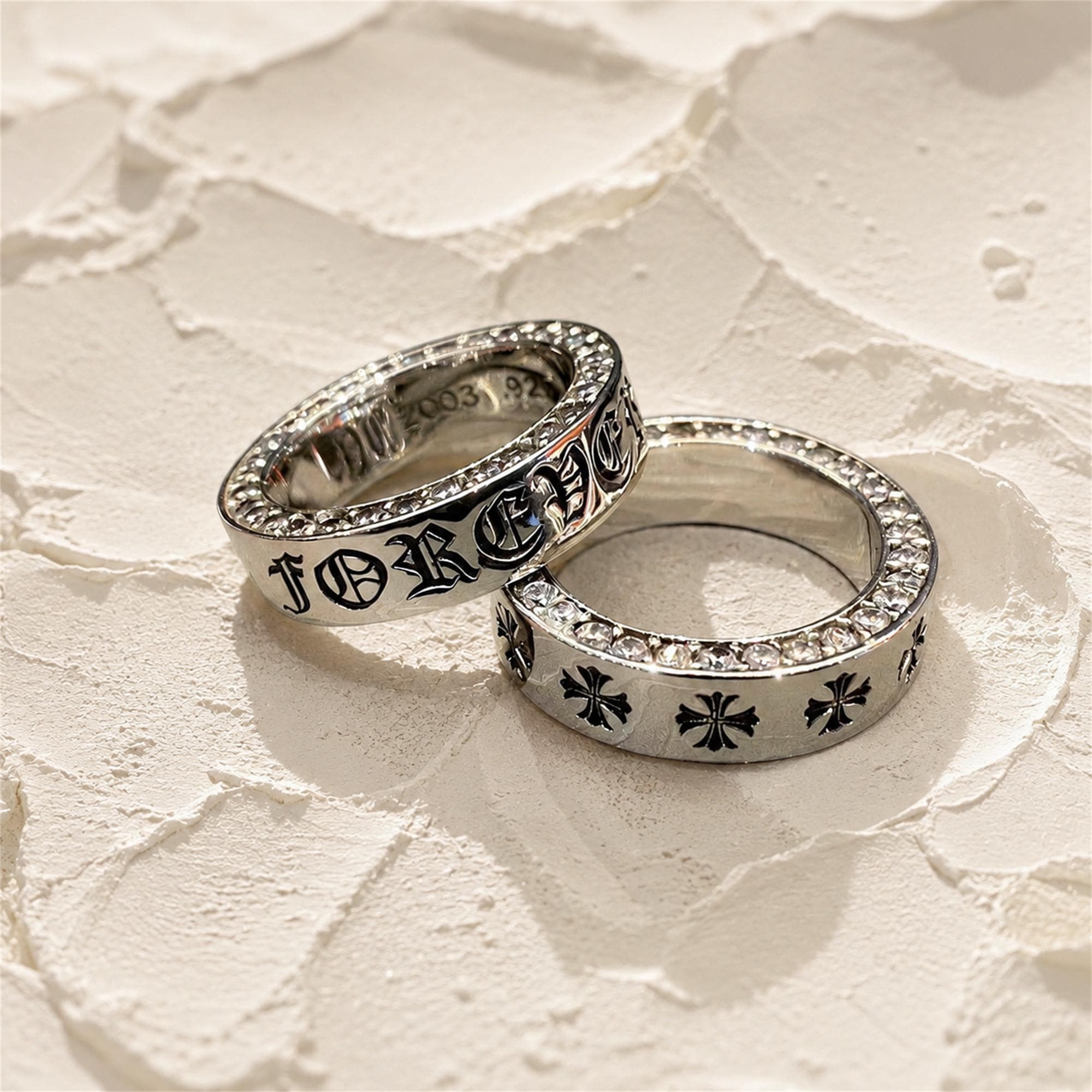 Chrome Hearts Ring - Etsy Singapore