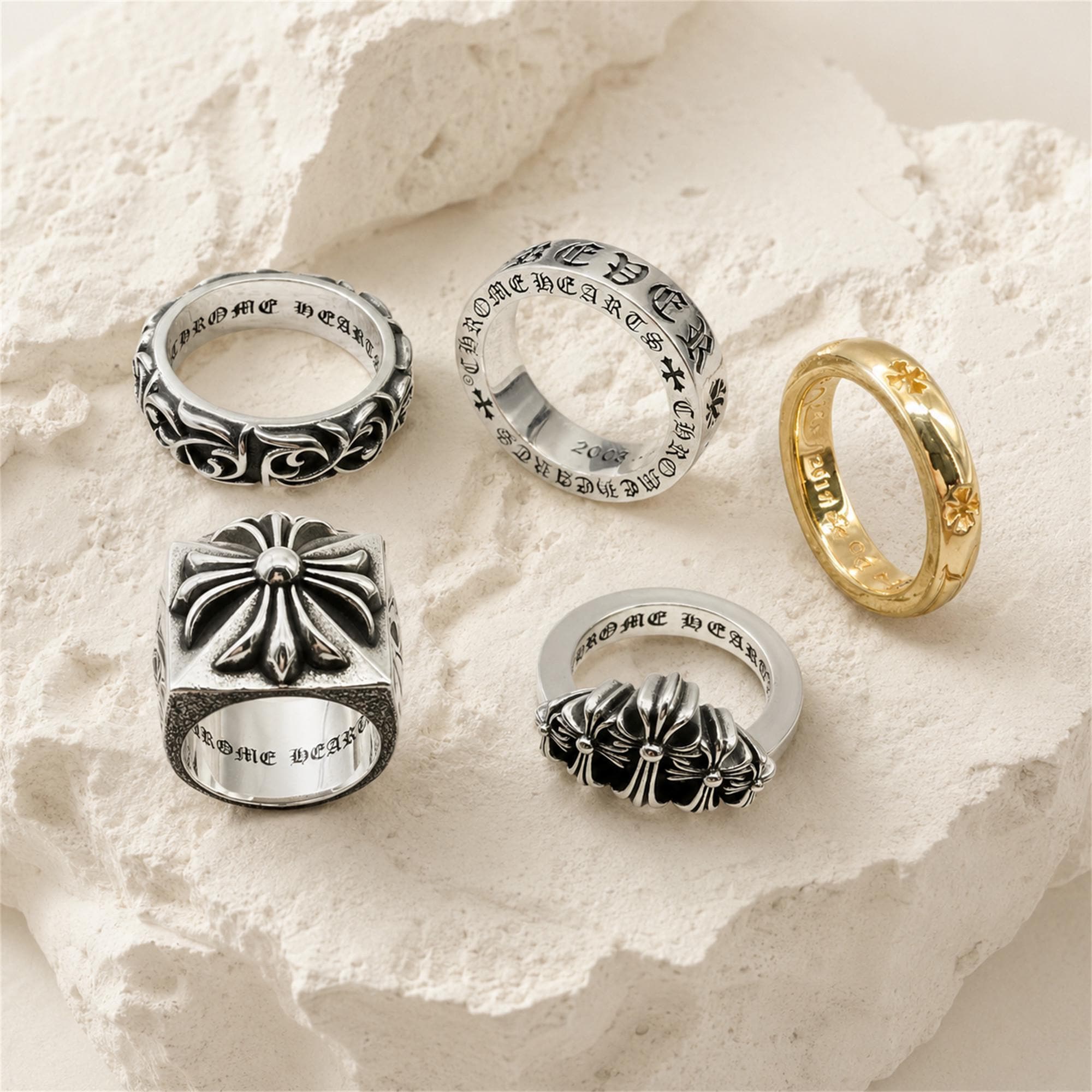 Buy Chrome Hearts Ring Online In India - Etsy India