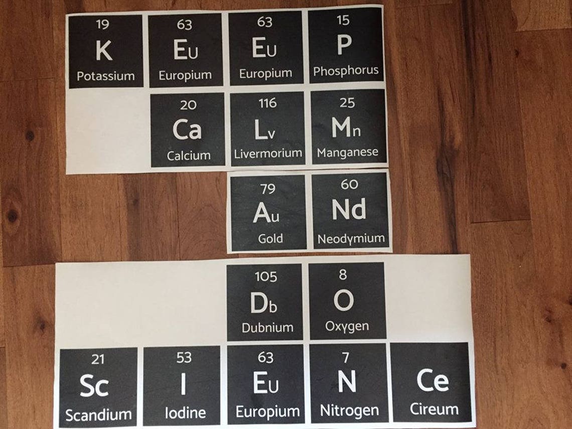 Periodic Table Keep Calm and Do Science Vinyl Decal - Etsy