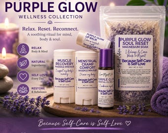 Love Myself (Purple Glow) Collection Care Package