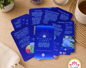 Wellness Cards-Cleaning and Organizing Help Deck