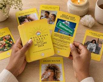 Wellness Cards-Daily Self-Care Deck