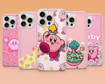 Kirby Hunter Phone Case Meta Knight Sword Aesthetic Cover for iPhone 17 16 15 14 13 Samsung S26Ultra S25 S24 S23FE A56 A17 A16 Pixel 10 9Pro
