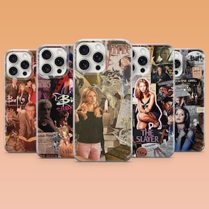 Buffy the Vampire Slayer Phone Case TV Show Cover for iPhone 17Pro, 16, 15, 14, 13, 12, Samsung S26, S25, S24, S23Fe, A16, A56, Pixel 10, 9A