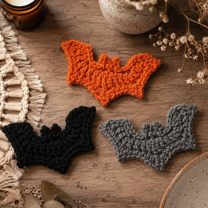 Bat Keychain Crochet - Etsy