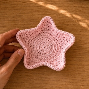 Star Trinket Tray Crochet Pattern PDF Star Bowl Crochet Pattern Jewelry Dish Crochet Pattern Crochet Catchall Tray DIY Gift Idea PDF Pattern