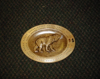 Bear Cribbage Board