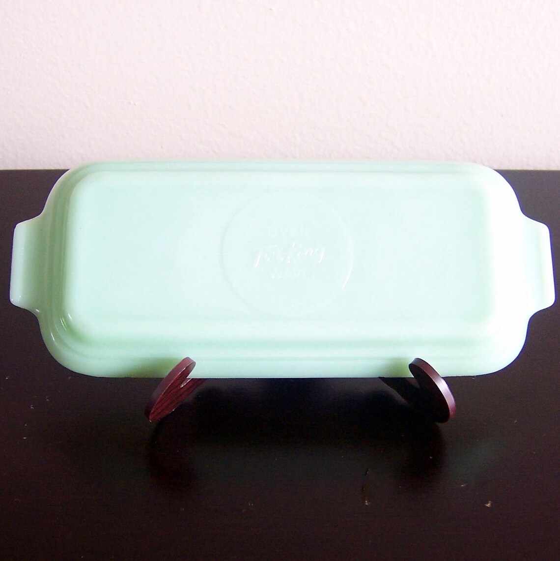 Vintage Fire King Jadeite Covered Butter Dish Etsy
