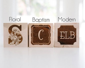 Personalized Baptism Block, Baptism Gift, Baby Baptism, Baby Dedication, Wooden Engraved Keepsake, Memory Block