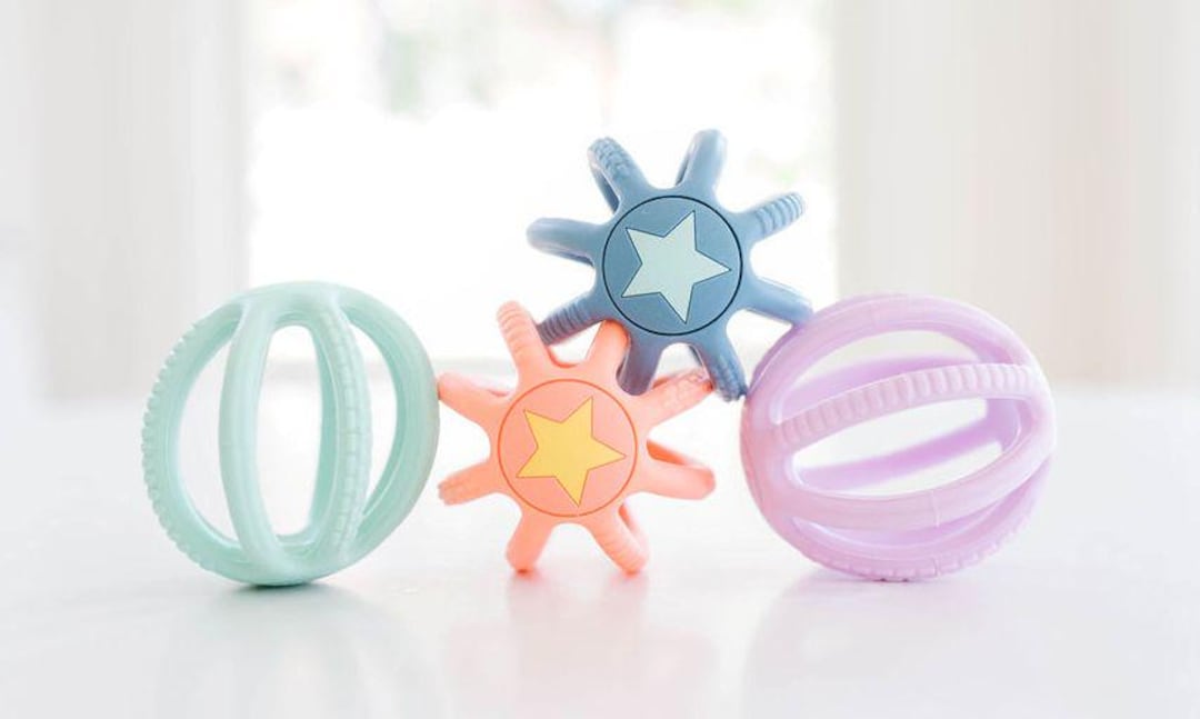Silicone Sensory Ball Grasping Toy Fidget Toy - Etsy
